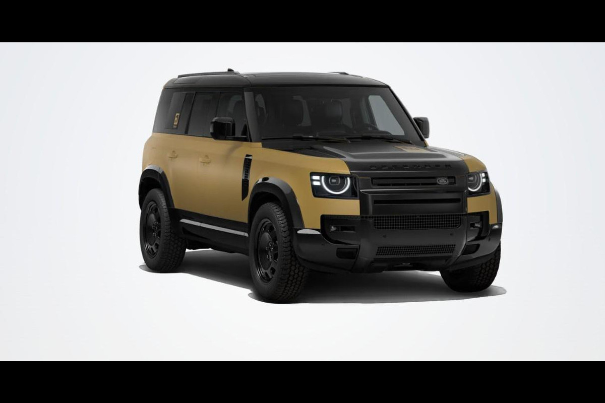 Land Rover Defender 110 P300e 110 Trophy Edition Deep Sandglow Yellow