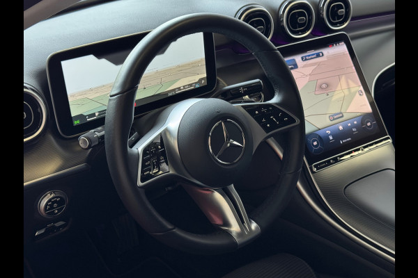 Mercedes-Benz C-Klasse 300e 313PK PHEV 12/2024 AVANTGARDE TREKHAAK HALF LEER CAMERA ELEK/STOEL/VERWARMD 12/2024 PHEV PLUG IN HYBRIDE phev