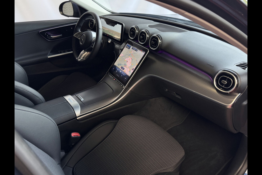 Mercedes-Benz C-Klasse 300e 313PK PHEV 12/2024 AVANTGARDE TREKHAAK HALF LEER CAMERA ELEK/STOEL/VERWARMD 12/2024 PHEV PLUG IN HYBRIDE phev