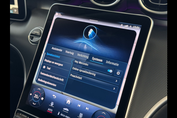 Mercedes-Benz C-Klasse 300e 313PK PHEV 12/2024 AVANTGARDE TREKHAAK HALF LEER CAMERA ELEK/STOEL/VERWARMD 12/2024 PHEV PLUG IN HYBRIDE phev