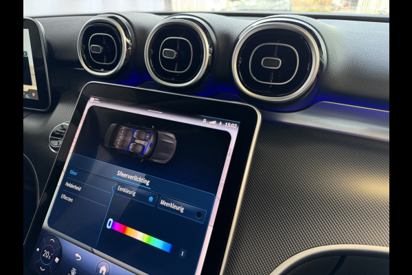 Mercedes-Benz C-Klasse 300e 313PK PHEV 12/2024 AVANTGARDE TREKHAAK HALF LEER CAMERA ELEK/STOEL/VERWARMD 12/2024 PHEV PLUG IN HYBRIDE phev