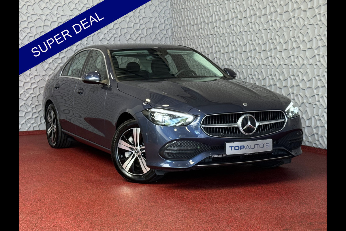 Mercedes-Benz C-Klasse 300e 313PK PHEV 12/2024 AVANTGARDE TREKHAAK HALF LEER CAMERA ELEK/STOEL/VERWARMD 12/2024 PHEV PLUG IN HYBRIDE phev