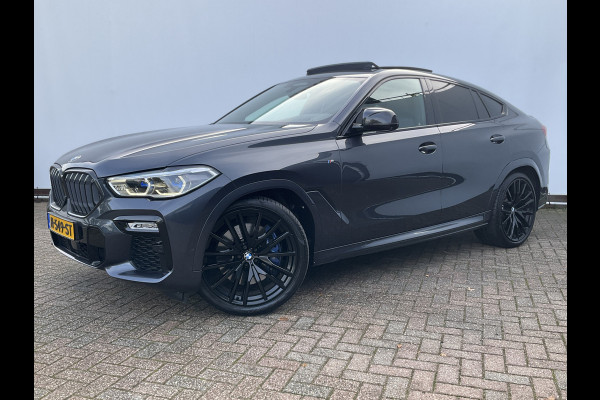 BMW X6 xDrive40i M-Sport Skylounge 360° Laser AirSusp. Pano HK Trekhaak Carbon BOMVOL!
