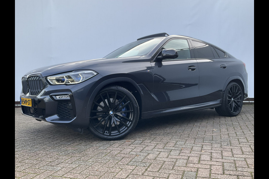 BMW X6 xDrive40i M-Sport Skylounge 360° Laser AirSusp. Pano HK Trekhaak Carbon BOMVOL!