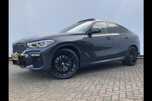 BMW X6 xDrive40i M-Sport Skylounge 360° Laser AirSusp. Pano HK Trekhaak Carbon BOMVOL!