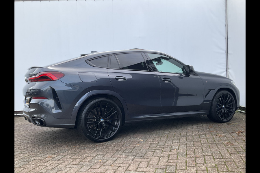 BMW X6 xDrive40i M-Sport Skylounge 360° Laser AirSusp. Pano HK Trekhaak Carbon BOMVOL!