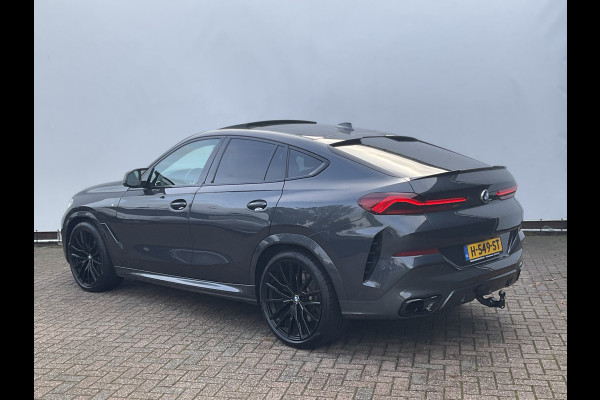 BMW X6 xDrive40i M-Sport Skylounge 360° Laser AirSusp. Pano HK Trekhaak Carbon BOMVOL!
