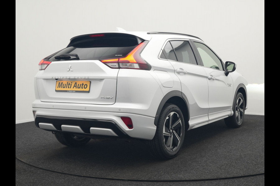 Mitsubishi Eclipse Cross 2.4 Intense+ Plug In Hybrid 188pk Dealer O.H. PHEV | Adaptive Cruise | 360 Camera | Lederen Sportstoelen & Stuur Verwarmd | Apple Carplay | Navigatie Via TomTom | Blis | Keyless | DAB |