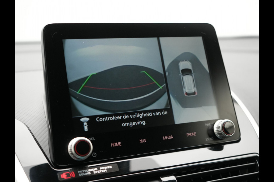 Mitsubishi Eclipse Cross 2.4 Intense+ Plug In Hybrid 188pk Dealer O.H. PHEV | Adaptive Cruise | 360 Camera | Lederen Sportstoelen & Stuur Verwarmd | Apple Carplay | Navigatie Via TomTom | Blis | Keyless | DAB |