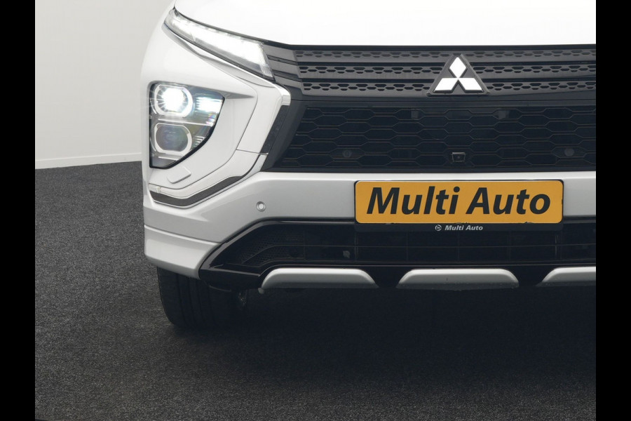 Mitsubishi Eclipse Cross 2.4 Intense+ Plug In Hybrid 188pk Dealer O.H. PHEV | Adaptive Cruise | 360 Camera | Lederen Sportstoelen & Stuur Verwarmd | Apple Carplay | Navigatie Via TomTom | Blis | Keyless | DAB |