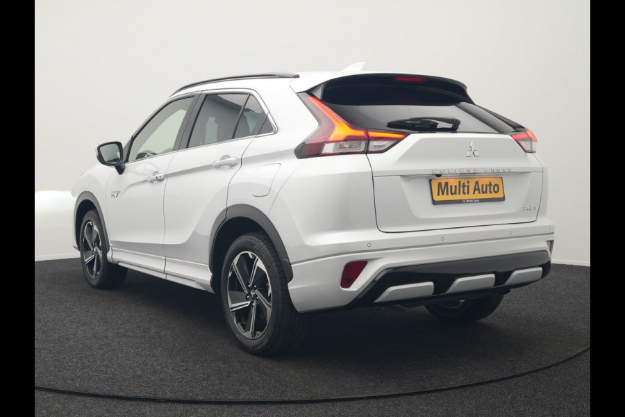 Mitsubishi Eclipse Cross 2.4 Intense+ Plug In Hybrid 188pk Dealer O.H. PHEV | Adaptive Cruise | 360 Camera | Lederen Sportstoelen & Stuur Verwarmd | Apple Carplay | Navigatie Via TomTom | Blis | Keyless | DAB |