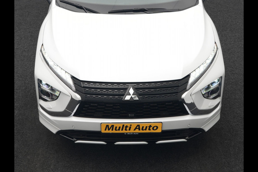 Mitsubishi Eclipse Cross 2.4 Intense+ Plug In Hybrid 188pk Dealer O.H. PHEV | Adaptive Cruise | 360 Camera | Lederen Sportstoelen & Stuur Verwarmd | Apple Carplay | Navigatie Via TomTom | Blis | Keyless | DAB |