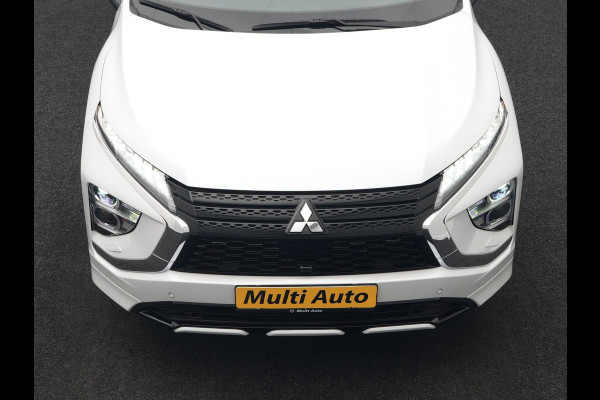 Mitsubishi Eclipse Cross 2.4 Intense+ Plug In Hybrid 188pk Dealer O.H. PHEV | Adaptive Cruise | 360 Camera | Lederen Sportstoelen & Stuur Verwarmd | Apple Carplay | Navigatie Via TomTom | Blis | Keyless | DAB |