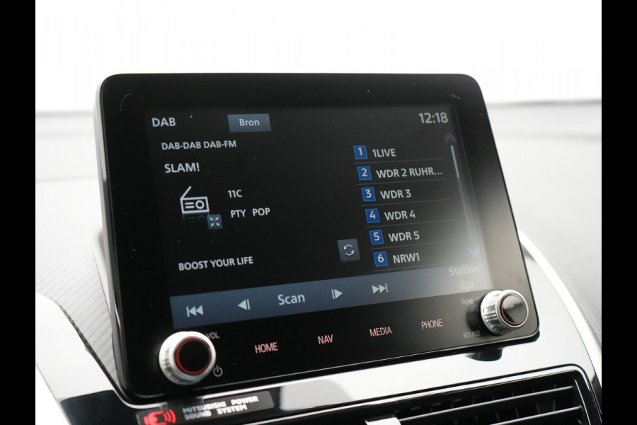 Mitsubishi Eclipse Cross 2.4 Intense+ Plug In Hybrid 188pk Dealer O.H. PHEV | Adaptive Cruise | 360 Camera | Lederen Sportstoelen & Stuur Verwarmd | Apple Carplay | Navigatie Via TomTom | Blis | Keyless | DAB |