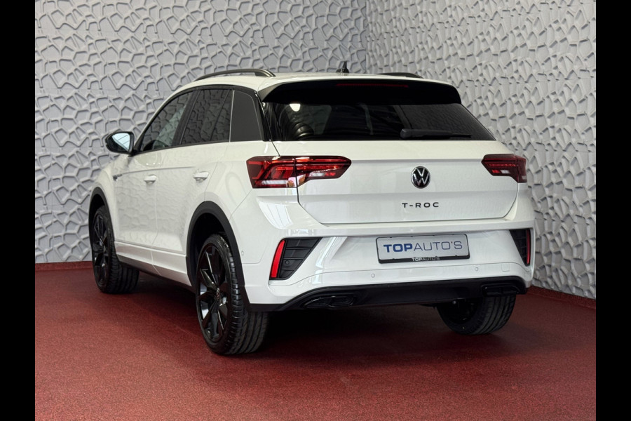 Volkswagen T-Roc 1.5 TSI 150PK R-LINE PANORAMA ✅ NIEUWE AUTO ✅ BLACKLINE EVO IQ LIGHT ALCANTARA ELEK.KLEP CARPLAY STOEL/STUUR VERW. 19"LMV VIR.CO 06/2025 SCHUIFDAK "Volkswagen rijden begint bij Topautos.nl – 75 topmodellen direct op voorraad!"