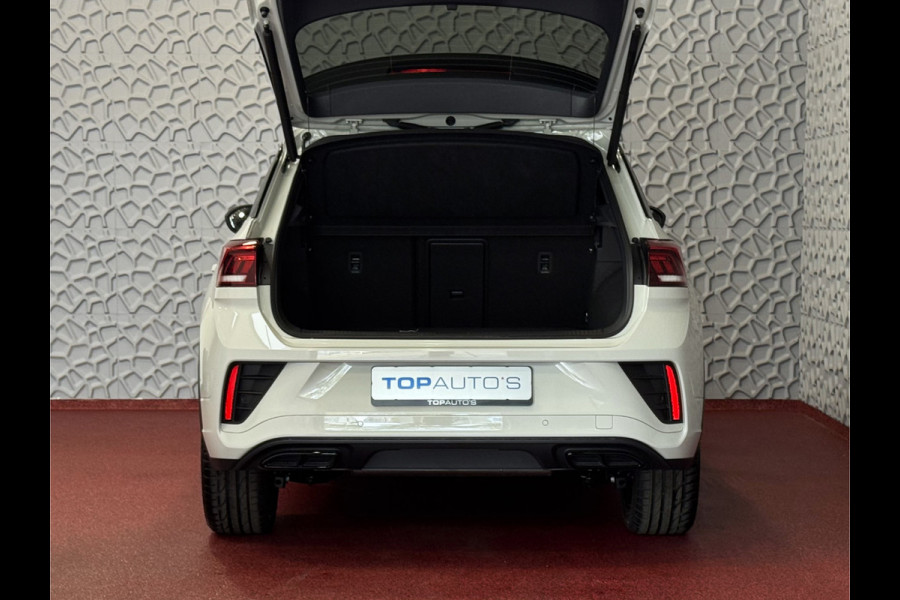 Volkswagen T-Roc 1.5 TSI 150PK R-LINE PANORAMA ✅ NIEUWE AUTO ✅ BLACKLINE EVO IQ LIGHT ALCANTARA ELEK.KLEP CARPLAY STOEL/STUUR VERW. 19"LMV VIR.CO 06/2025 SCHUIFDAK "Volkswagen rijden begint bij Topautos.nl – 75 topmodellen direct op voorraad!"