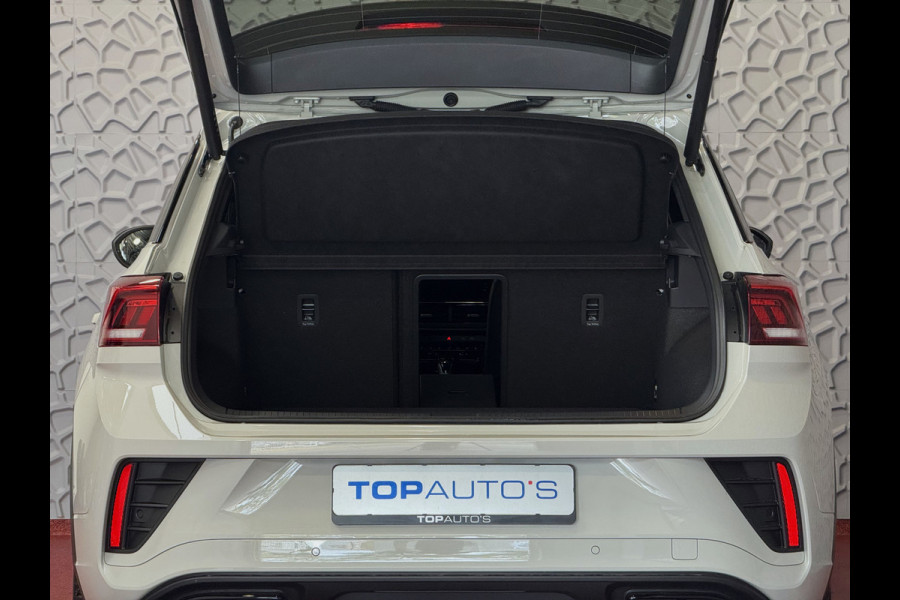 Volkswagen T-Roc 1.5 TSI 150PK R-LINE PANORAMA ✅ NIEUWE AUTO ✅ BLACKLINE EVO IQ LIGHT ALCANTARA ELEK.KLEP CARPLAY STOEL/STUUR VERW. 19"LMV VIR.CO 06/2025 SCHUIFDAK "Volkswagen rijden begint bij Topautos.nl – 75 topmodellen direct op voorraad!"