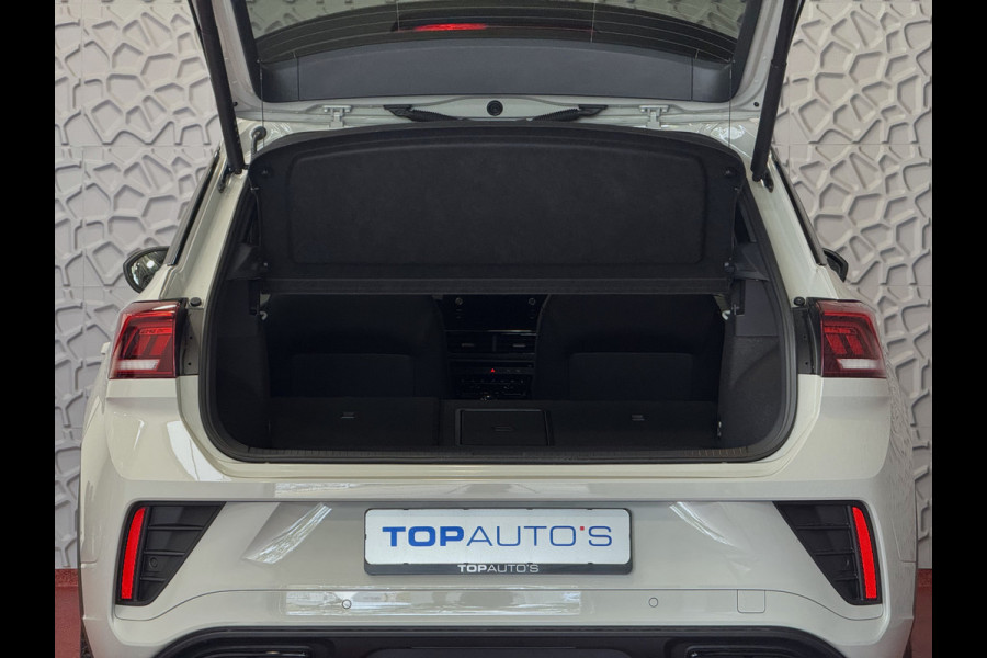 Volkswagen T-Roc 1.5 TSI 150PK R-LINE PANORAMA ✅ NIEUWE AUTO ✅ BLACKLINE EVO IQ LIGHT ALCANTARA ELEK.KLEP CARPLAY STOEL/STUUR VERW. 19"LMV VIR.CO 06/2025 SCHUIFDAK "Volkswagen rijden begint bij Topautos.nl – 75 topmodellen direct op voorraad!"
