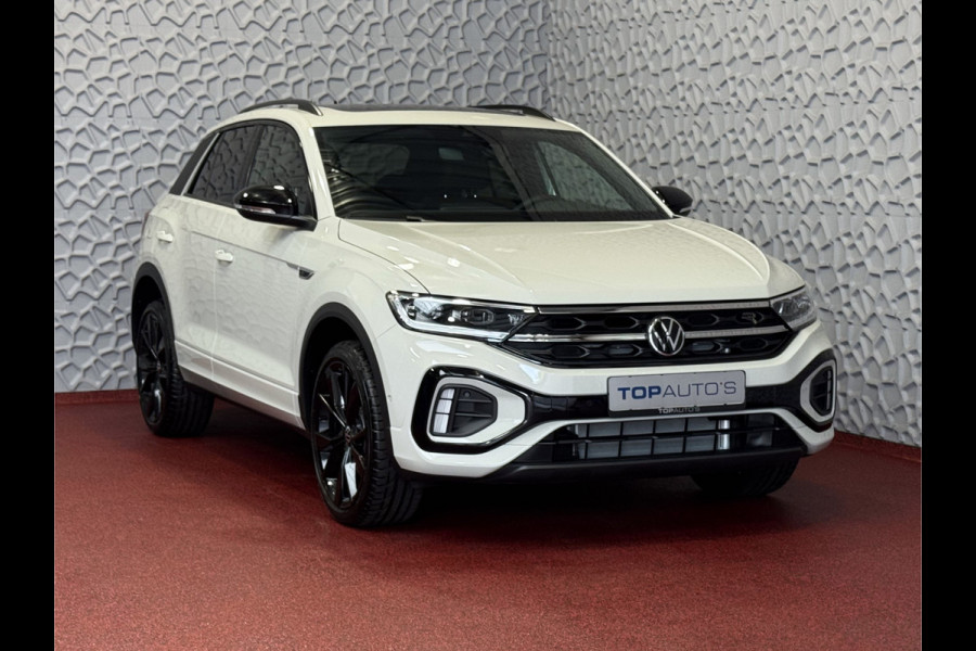 Volkswagen T-Roc 1.5 TSI 150PK R-LINE PANORAMA ✅ NIEUWE AUTO ✅ BLACKLINE EVO IQ LIGHT ALCANTARA ELEK.KLEP CARPLAY STOEL/STUUR VERW. 19"LMV VIR.CO 06/2025 SCHUIFDAK "Volkswagen rijden begint bij Topautos.nl – 75 topmodellen direct op voorraad!"
