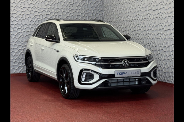 Volkswagen T-Roc 1.5 TSI 150PK R-LINE PANORAMA ✅ NIEUWE AUTO ✅ BLACKLINE EVO IQ LIGHT ALCANTARA ELEK.KLEP CARPLAY STOEL/STUUR VERW. 19"LMV VIR.CO 06/2025 SCHUIFDAK "Volkswagen rijden begint bij Topautos.nl – 75 topmodellen direct op voorraad!"
