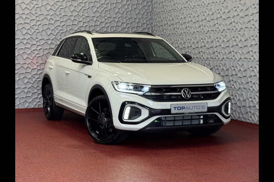 Volkswagen T-Roc 1.5 TSI 150PK R-LINE PANORAMA ✅ NIEUWE AUTO ✅ BLACKLINE EVO IQ LIGHT ALCANTARA ELEK.KLEP CARPLAY STOEL/STUUR VERW. 19"LMV VIR.CO 06/2025 SCHUIFDAK "Volkswagen rijden begint bij Topautos.nl – 75 topmodellen direct op voorraad!"