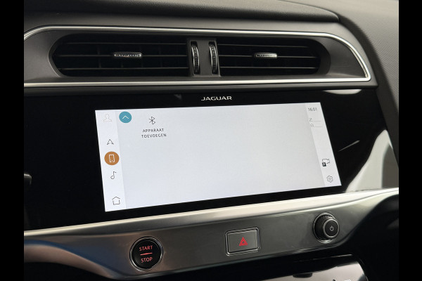 Jaguar I-PACE EV320 SE 90kWh 3Fase ! SOH 95,5% AWD Leer Pano-dak Meridian™ Hifi Memory Navi Ecc 3D-Surround Camera Cruise Control Business Pac Apple Carplay Android Auto Stoel+Stuur+Voorruitverwarming Led Origineel Nederlandse Auto Nieuwprijs €76.050,- Deze kan thuis wél met 11kw/uur laden