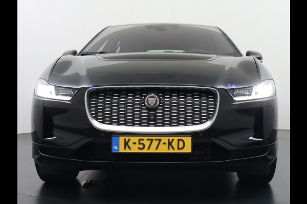 Jaguar I-PACE EV320 SE 90kWh 3Fase ! SOH 95,5% AWD Leer Pano-dak Meridian™ Hifi Memory Navi Ecc 3D-Surround Camera Cruise Control Business Pac Apple Carplay Android Auto Stoel+Stuur+Voorruitverwarming Led Origineel Nederlandse Auto Nieuwprijs €76.050,- Deze kan thuis wél met 11kw/uur laden