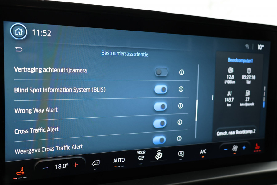 Ford Transit Custom 320 2.0 TDCI L2H1 170 PK | BPM VRIJ | ACC | Blind Spot | Navigatie | Camera | CarPlay | Lane Assist | Stoelverwarming | Raptor Edition | L+R Schuifdeur | 3-Zitter