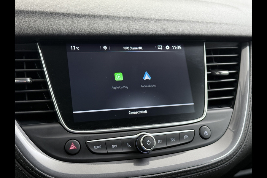 Opel Grandland X T131pk Navi Trekhaak Executive Dual-Ecc Apple Carplay Android PDC-a+v Park-Assist Distr.-Riem bij 61.000km vervangen Chroompakket Priv.Glass Volledig dealer onderhouden, laatste beurt bij 61.000km 1400kg trekvermogen.  EURO6