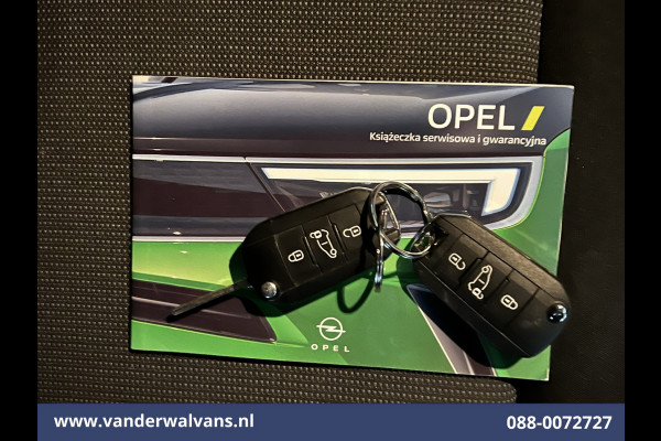 Opel Vivaro 2.0 CDTI 145pk L3H1 Euro6 Airco | Apple Carplay | Android Auto | Cruisecontrol Parkeersensoren, Bijrijdersbank, 2500kg trekvermogen
