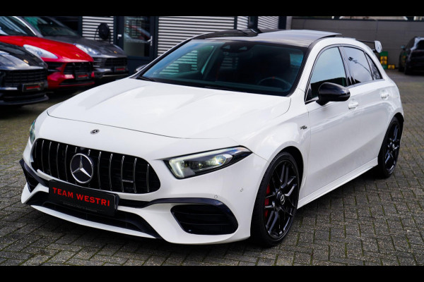 Mercedes-Benz A-Klasse AMG 45 4MATIC+ Premium Plus | Panorama | Sterrenhemel | Sport uitlaat | Burmester | Luxe leder/Alcantara |
