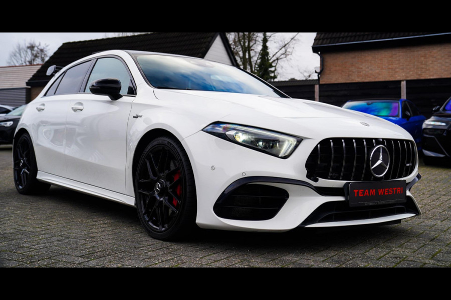 Mercedes-Benz A-Klasse AMG 45 4MATIC+ Premium Plus | Panorama | Sterrenhemel | Sport uitlaat | Burmester | Luxe leder/Alcantara |