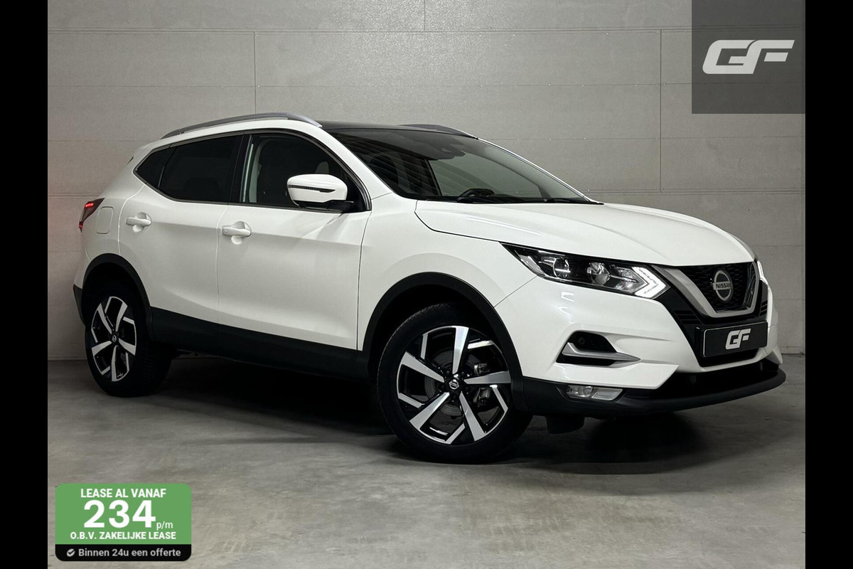 Nissan QASHQAI 1.2 Tekna + Pano 360° Navi Cruise Stoelv. NAP