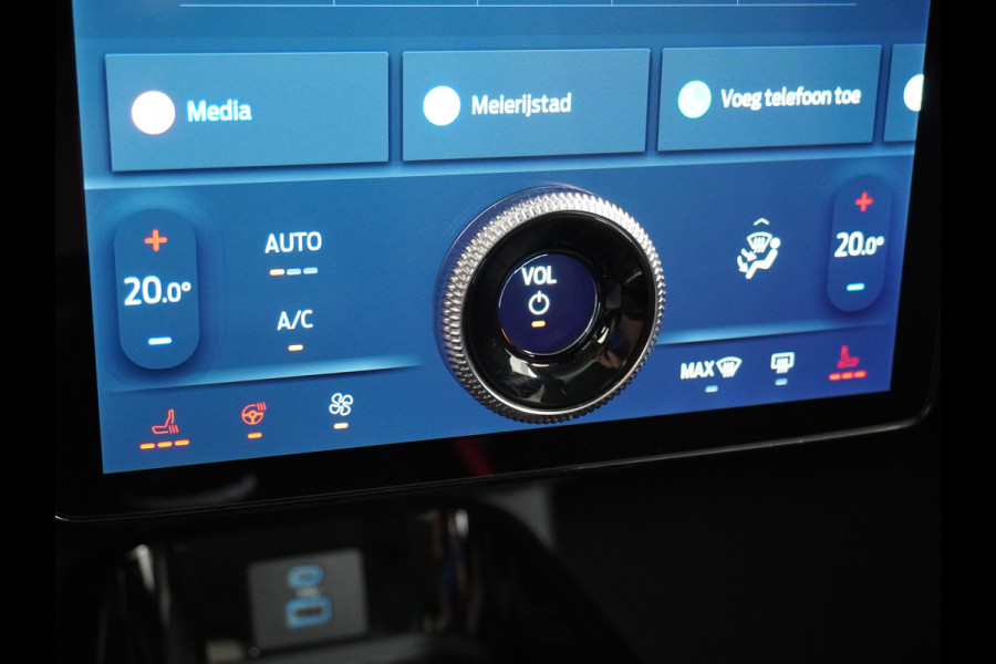 Ford Mustang Mach-E Extended RWD 98kWh SOH 94% 301pk Leer Trekhaak Pano-Dak Adaptive Cruise Lane Centering/change Assist Stop&Go Apple Carpla Elektr.verst.Stoelen+Verwarmd Dual-ECC Fully Active Park Assist Elektr.Achterklep BLISS Driver Alert Warning Keyless Origineel Nederlandse Auto € 63.000- nieuw, Batterijgarantie 8 jaar of 160.000km vanaf nieuw