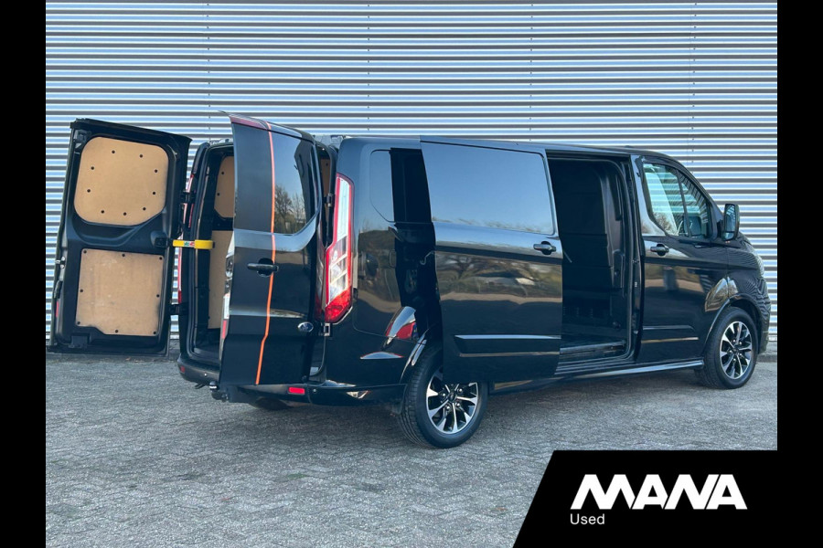 Ford Transit Custom 320 2.0TDCI 185PK L2H1 Sport Automaat LED Airco Cruise Trekhaak Stoelverwarming