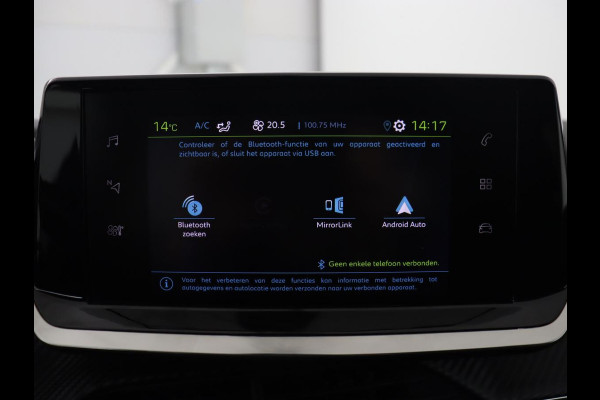 Peugeot e-208 EV Allure Pack 50 kWh | Camera | Carplay | Half leder | Full LED | Parkeerhulp | Climate control | Bluetooth | Cruise control