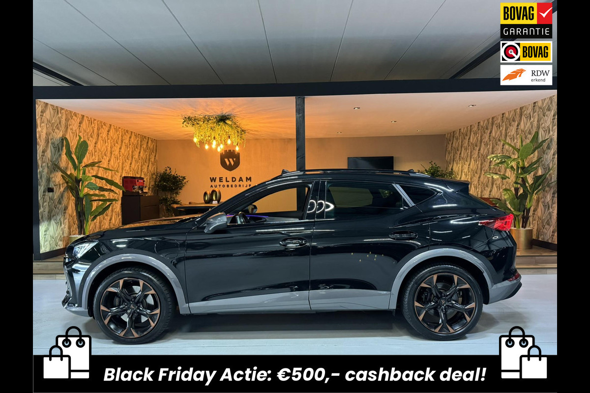 CUPRA Formentor 1.4 e-Hybrid VZ Performance Garantie Pano Camera StuurVW StoelVW Sfeer ACC Clima Navi Lane Led Dab Rijklaar