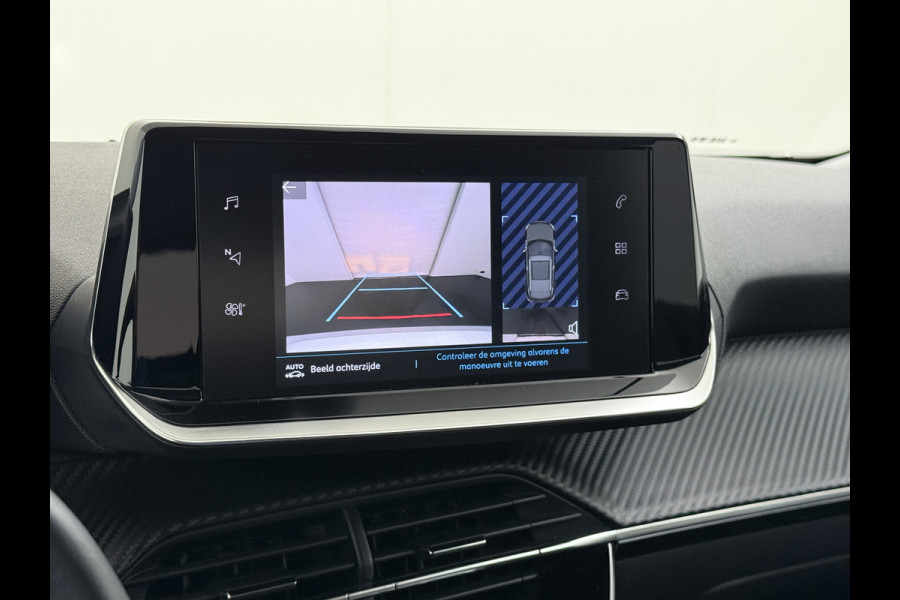 Peugeot e-2008 EV Allure Pack 50kWh SOH 89% Navi* Ecc 360°Camera Apple Carplay Android Auto Cruise Control Lmv 17" Led Keyless Privacy Glas Rijstrooksensor 1e Eigenaar Origineel Nederlandse Auto