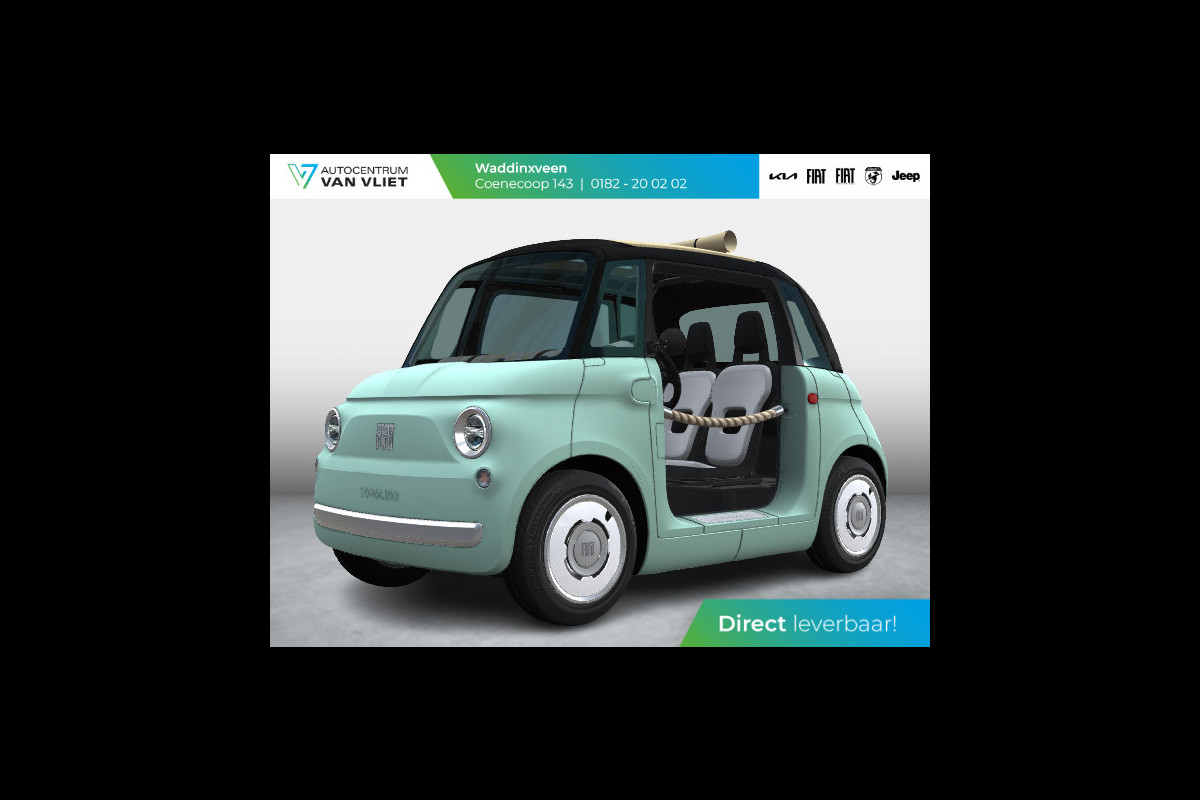 Fiat TOPOLINO Dolcevita | Uit voorraad leverbaar | Actieradius 75km | Rijklaar