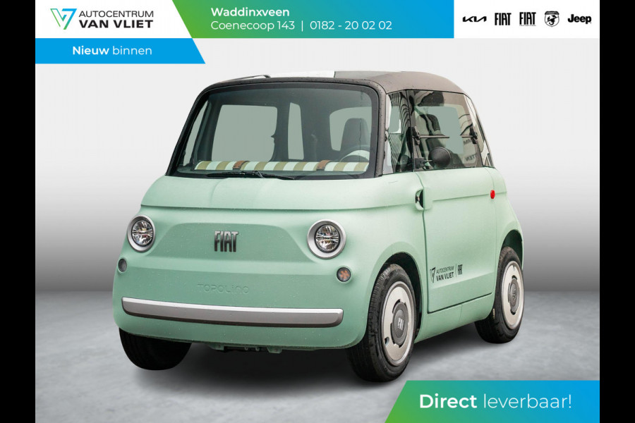 Fiat TOPOLINO Base | Uit voorraad leverbaar | Actieradius 75km | Rijklaar