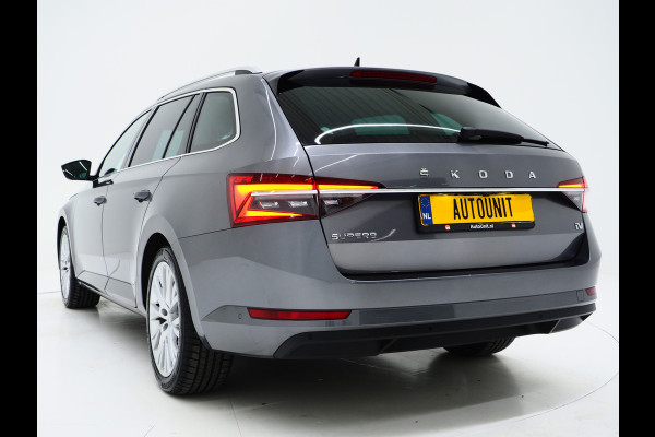 Škoda Superb Combi 1.4 TSI iV 218PK Style | Leder/Alcantara | Trekhaak | Adaptive Cruise | 360 | Virtual | Memory | DAB | Carplay