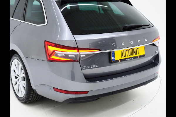 Škoda Superb Combi 1.4 TSI iV 218PK Style | Leder/Alcantara | Trekhaak | Adaptive Cruise | 360 | Virtual | Memory | DAB | Carplay