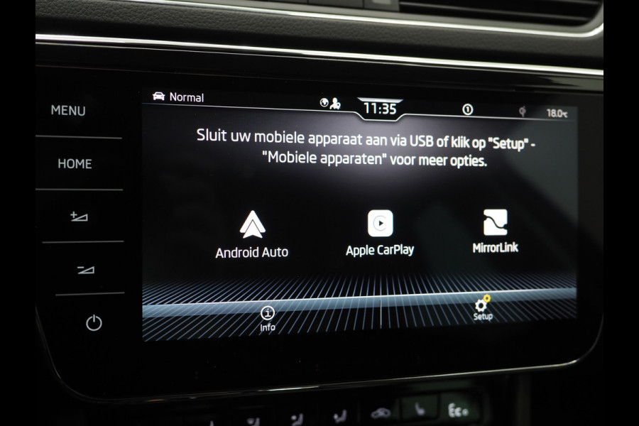 Škoda Superb Combi 1.4 TSI iV 218PK Style | Leder/Alcantara | Trekhaak | Adaptive Cruise | 360 | Virtual | Memory | DAB | Carplay