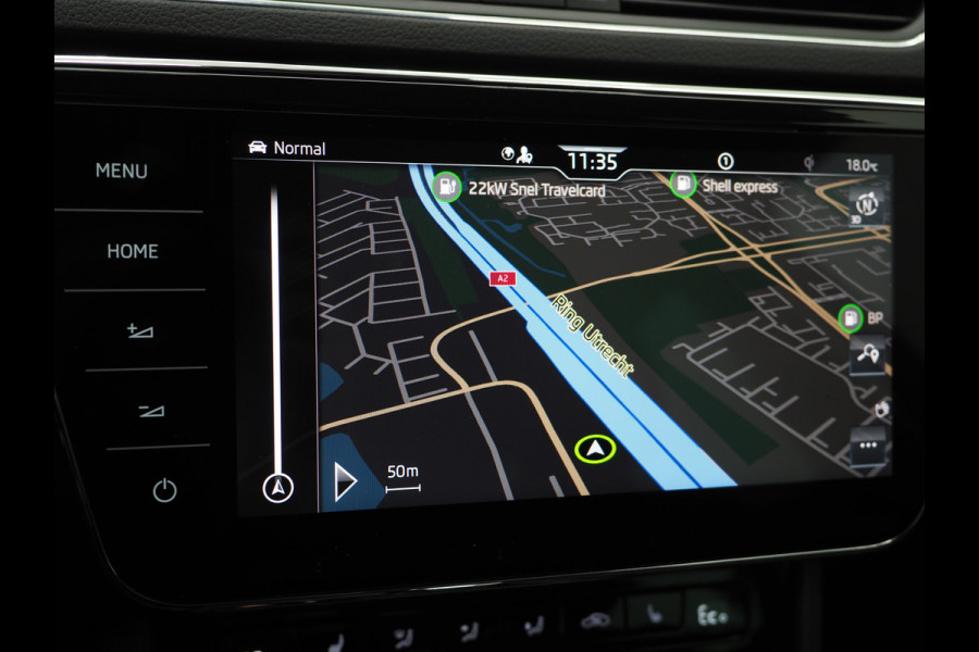 Škoda Superb Combi 1.4 TSI iV 218PK Style | Leder/Alcantara | Trekhaak | Adaptive Cruise | 360 | Virtual | Memory | DAB | Carplay