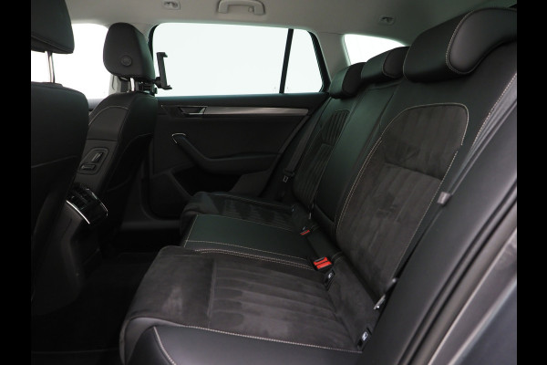 Škoda Superb Combi 1.4 TSI iV 218PK Style | Leder/Alcantara | Trekhaak | Adaptive Cruise | 360 | Virtual | Memory | DAB | Carplay