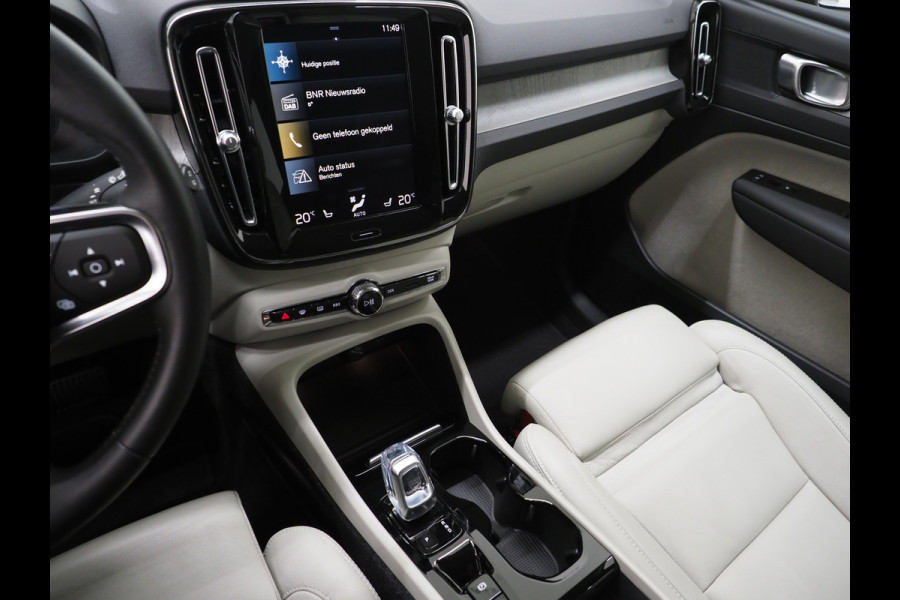 Volvo XC40 1.5 T5 Recharge Inscription | Leder | Camera | Trekhaak | Keyless | Virtual | LED | Carplay