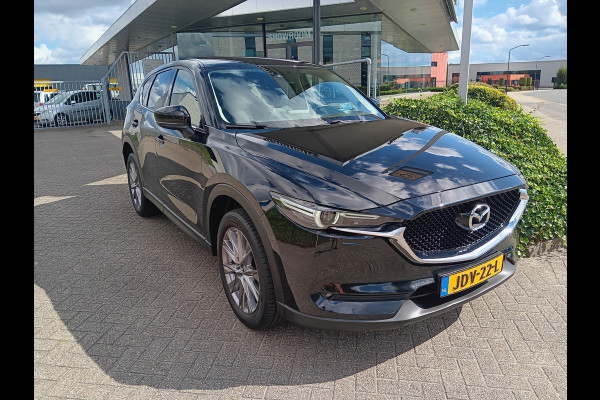 Mazda CX-5 2.0 SkyActiv-G 165 Luxury AUTOMAAT, Leder, Navi, Clima, Head-up, etc. incl. 12 MND BOVAGGARANTIE stoelkoeling voor, stoelverwarming voor én achter, zeer compleet!