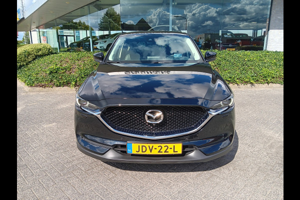 Mazda CX-5 2.0 SkyActiv-G 165 Luxury AUTOMAAT, Leder, Navi, Clima, Head-up, etc. incl. 12 MND BOVAGGARANTIE stoelkoeling voor, stoelverwarming voor én achter, zeer compleet!