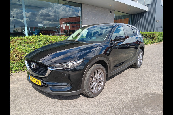 Mazda CX-5 2.0 SkyActiv-G 165 Luxury AUTOMAAT, Leder, Navi, Clima, Head-up, etc. incl. 12 MND BOVAGGARANTIE stoelkoeling voor, stoelverwarming voor én achter, zeer compleet!