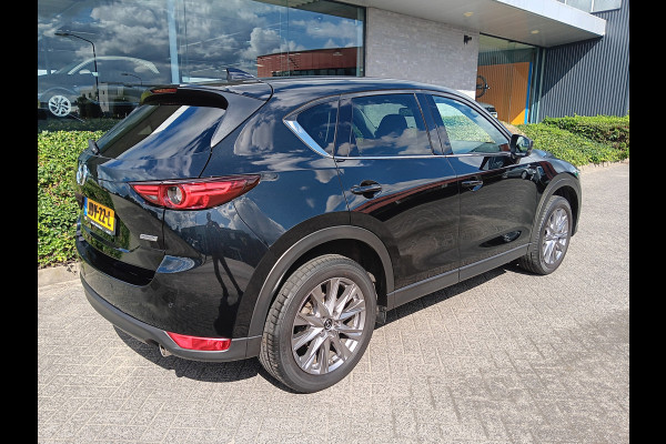 Mazda CX-5 2.0 SkyActiv-G 165 Luxury AUTOMAAT, Leder, Navi, Clima, Head-up, etc. incl. 12 MND BOVAGGARANTIE stoelkoeling voor, stoelverwarming voor én achter, zeer compleet!